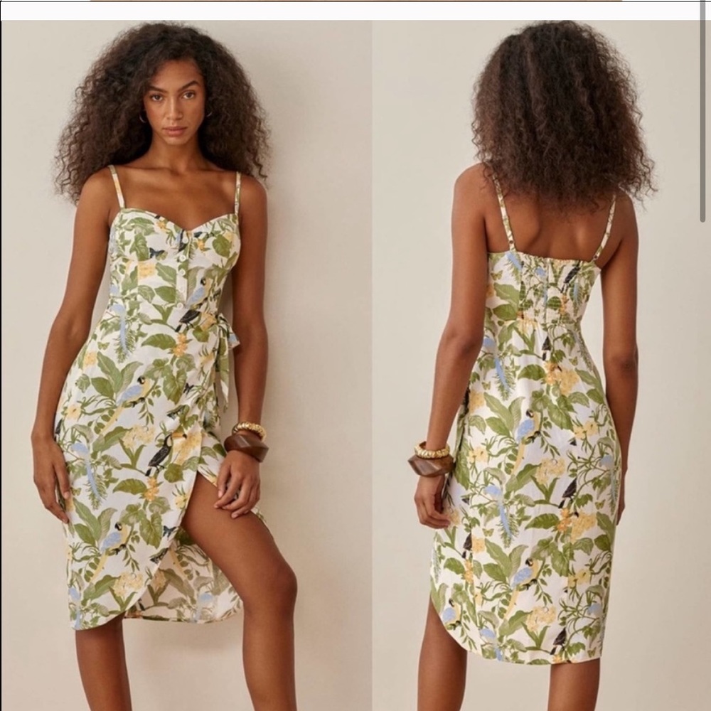 Reformation Rienna Wrap Dress - Sz 6